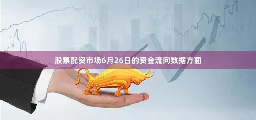 股票配资市场6月26日的资金流向数据方面