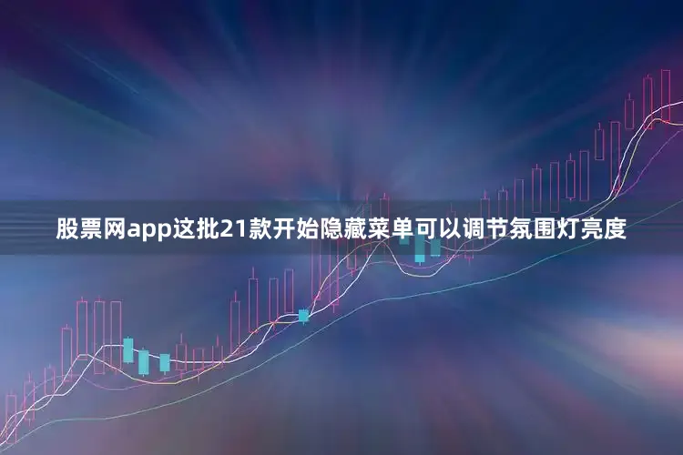 股票网app这批21款开始隐藏菜单可以调节氛围灯亮度
